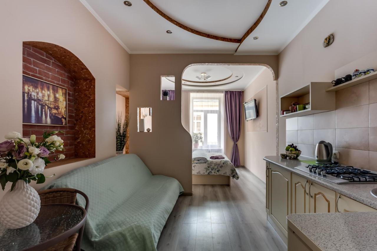 Style Apartments In Old Lviv Bagian luar foto