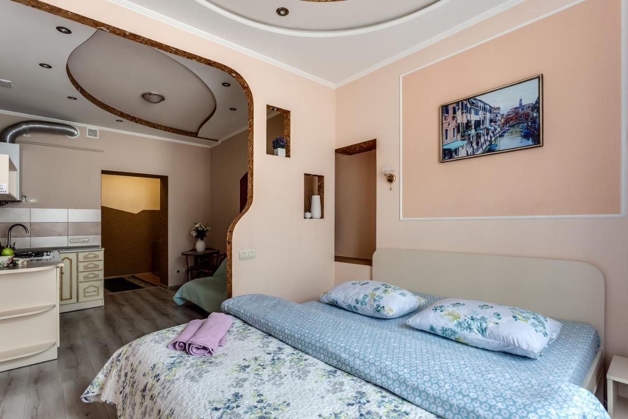 Style Apartments In Old Lviv Bagian luar foto